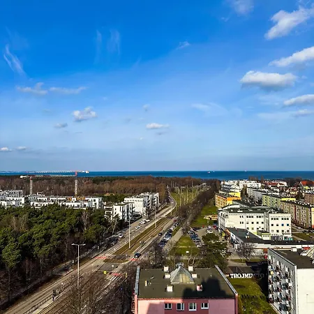 Апартаменты 304 Baltica Hallera 223 Zresetuj Sie W Gdansku Blisko Morza